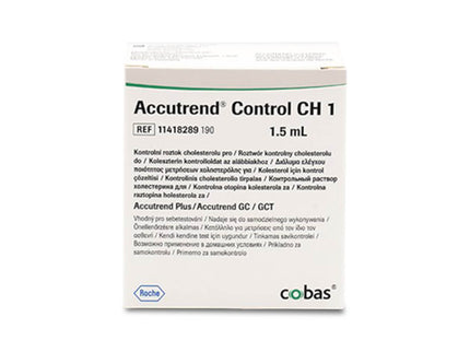 Accutrend Plus Cholesterol Control Solution CH1 1.5mlx 1
