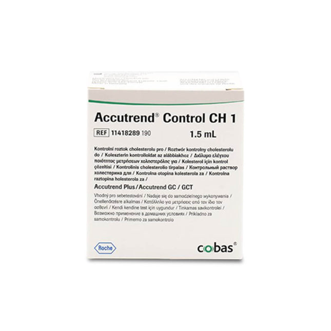 Accutrend Plus Cholesterol Control Solution CH1 1.5mlx 1