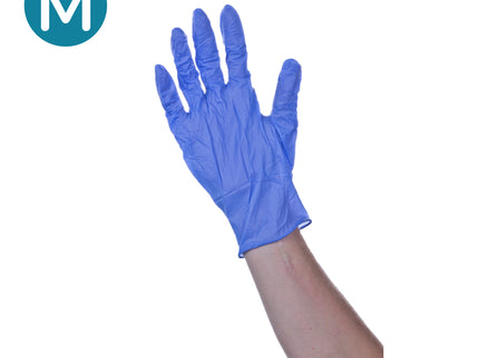 Bodyguards Sterile Nitrile Examination Gloves Blue (Medium) X50 pairs