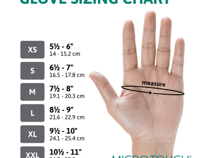 Micro–Touch® Sterile Latex Examination Gloves White (Small) x50 pairs