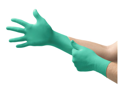 Micro–Touch® Affinity™ Non–Sterile Neoprene Examination Gloves Green (Medium) x100 paris