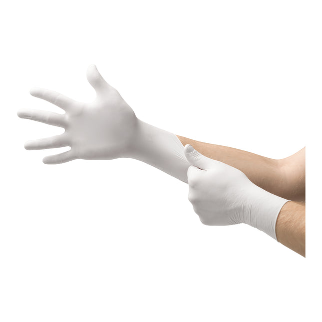 Micro–Touch® Nitrile Non–Sterile Examination Gloves White (X–Large) x120 pairs