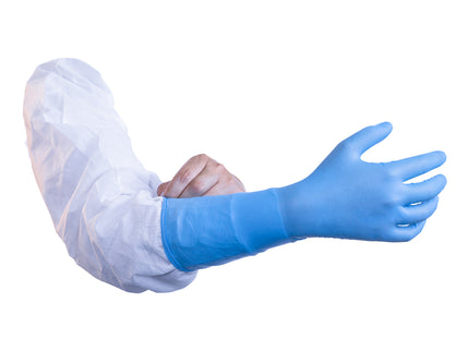 Microflex® 93–243 Non–Sterile Nitrile Examination Gloves Blue (Small 6.5 – 7.0) x100 pairs