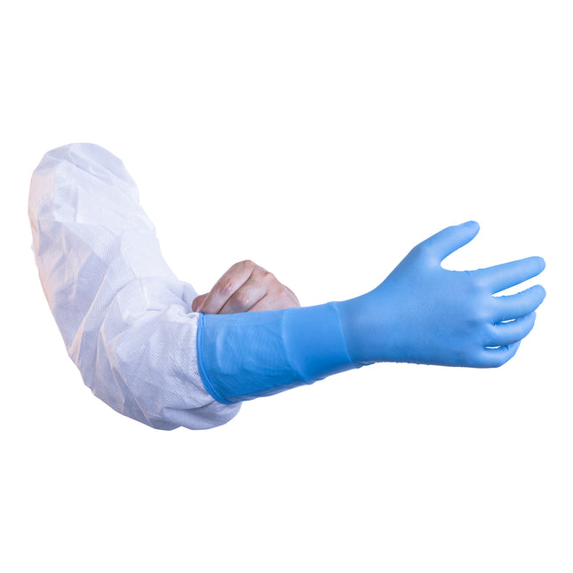 Microflex® 93–244 Non–Sterile Extra–Long Nitrile Examination Gloves Blue (XX–Large 10.5 – 11.0) x1000 pairs