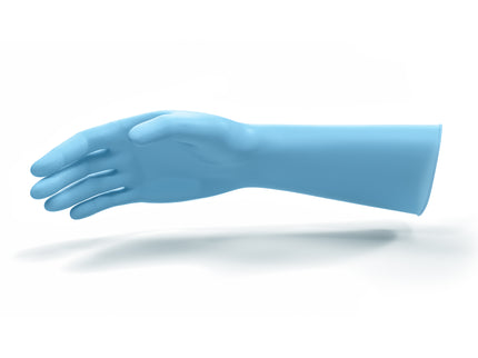 Microflex® 93–243 Non–Sterile Nitrile Examination Gloves Blue (Small 6.5 – 7.0) x100 pairs