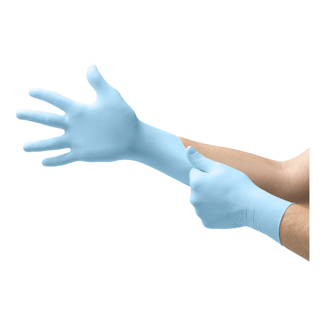 Microflex® 93–833 Non–Sterile Nitrile Examination Gloves Blue (X–Large 9.5 – 10.0) x230 pairs