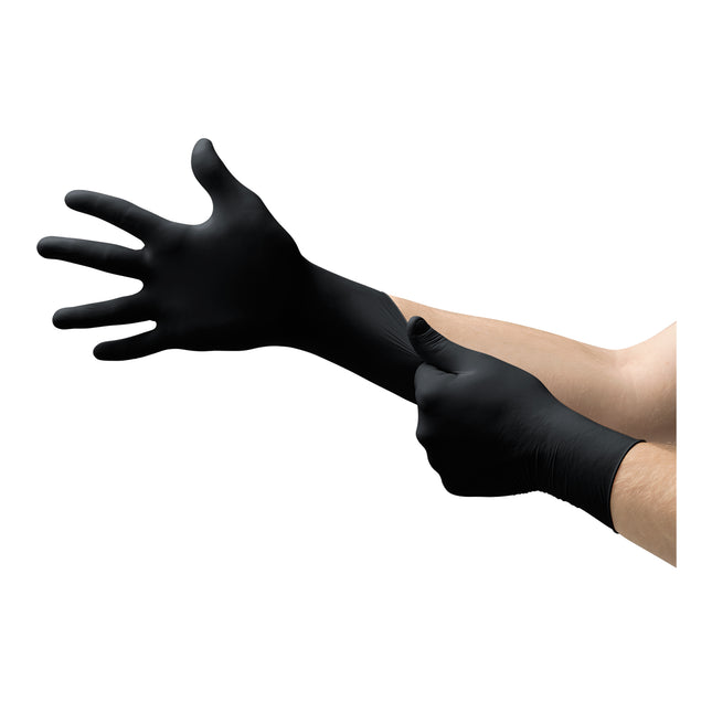 Microflex® Midknight™ Nitrile Examination Gloves Black (X–Large) x100 pairs