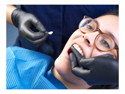 Microflex® Midknight™ Nitrile Examination Gloves Black (Large) x100 pairs