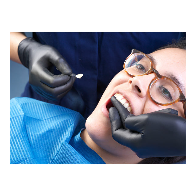 Microflex® Midknight™ Nitrile Examination Gloves Black (X–Large) x100 pairs