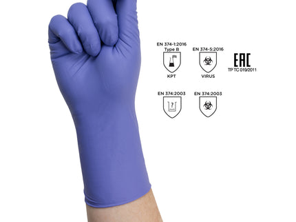 Microflex® Multi–Purpose Nitrile Examination Gloves Blue (Medium) x50 pairs