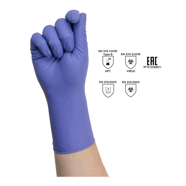 Microflex® Multi–Purpose Nitrile Examination Gloves Blue (XXX–Large) x400 pairs