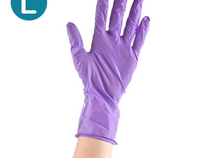 Safeskin® Sterile Nitrile Examination Gloves Purple (Large) x100 pairs