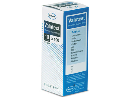 BM Valutest Urinalysis Reagent Strips