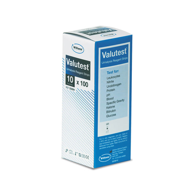 BM Valutest Urinalysis Reagent Strips