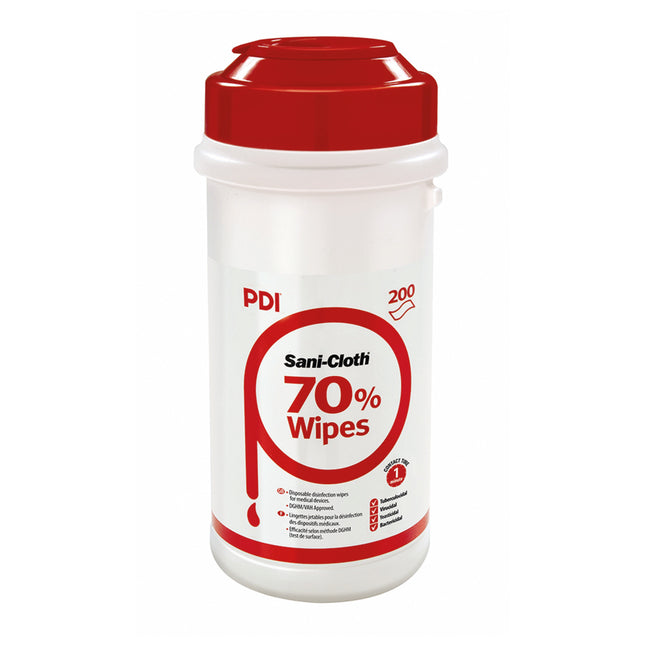 PDI Sani-Cloth 70% Alcohol Wipes x200