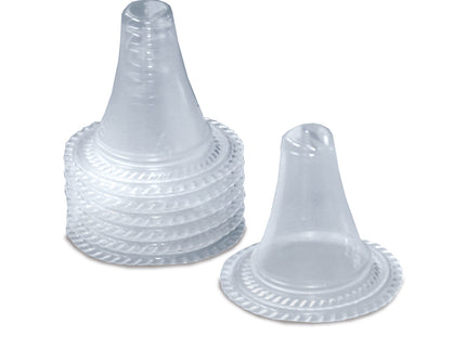Braun probe covers pack of 200 compatible with Braun and Welch Allyn thermometers for hygienic and accurate ear temperature measurement.