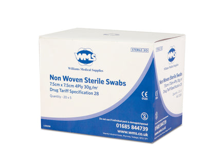 Topper 8 Swabs (Sterile) 7.5cm x 7.5cm x20  5