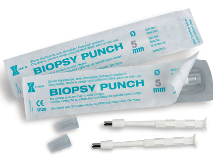 Stiefel Sterile Disposable Biopsy Punch 5mm x10