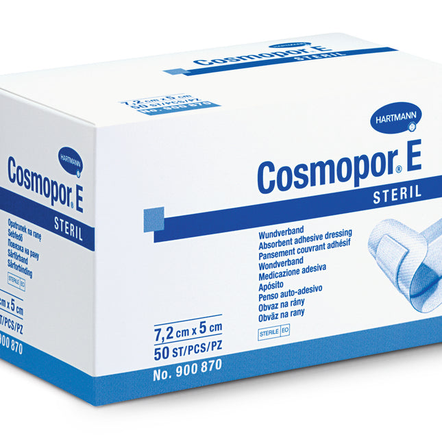 Cosmopor E Dressing 7.2cm x 5cm x50