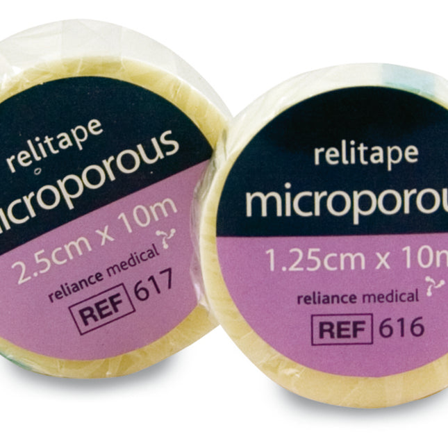 Microporous Tape 1.25cm x 10m x1