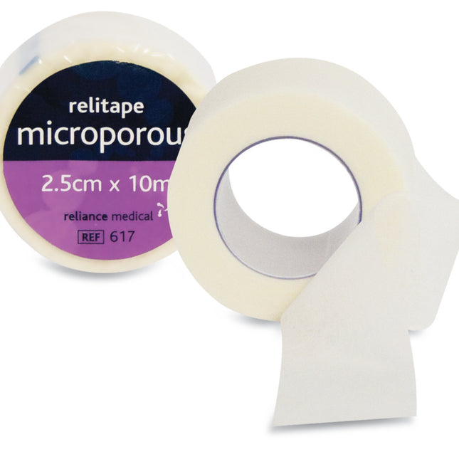 Microporous Tape 2.5cm x 10m x1