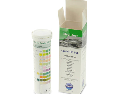Medi-Test Combi 10 SGL Urinalysis Strips