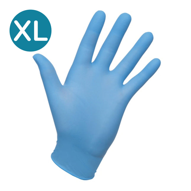 Non–Sterile Nitrile Examination Gloves Blue (X–Large) x200 pairs