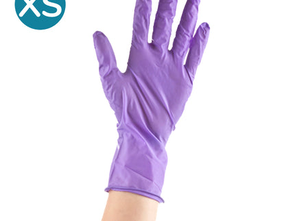 Safeskin® Nitrile–XTRA® Non–Sterile Nitrile Examination Gloves Purple (X–Small) x50 pairs