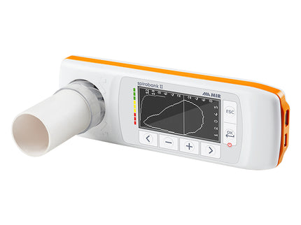 MIR Spirobank II Smart Spirometer with 1 reusable turbine