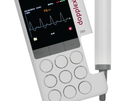 Dopplex DMX Digital Doppler with Alkaline Batteries - Excluding Probe
