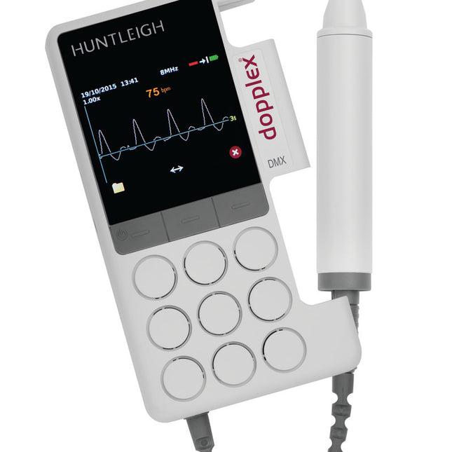Dopplex DMX Digital Doppler with Alkaline Batteries - Excluding Probe