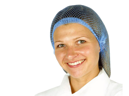 Disposable Hair Nets Blue