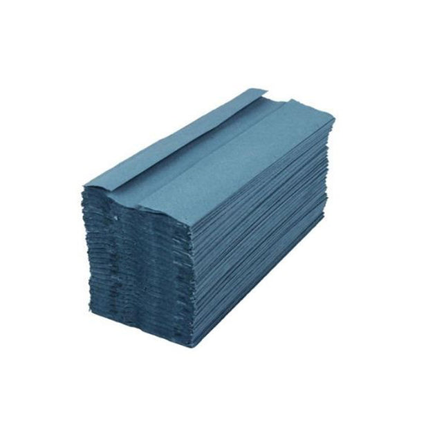 C–Fold Hand Towels Blue (1–Ply)