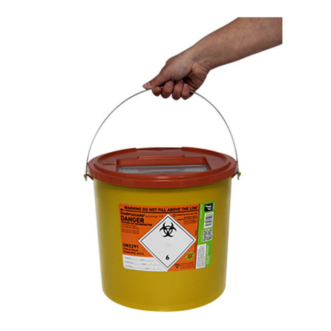 SHARPSGUARD® Eco 11.5 Multi–Purpose Sharps Container Orange