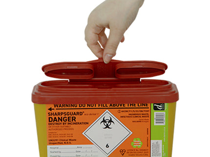 SHARPSGUARD® Eco 1 Sharps Container Orange