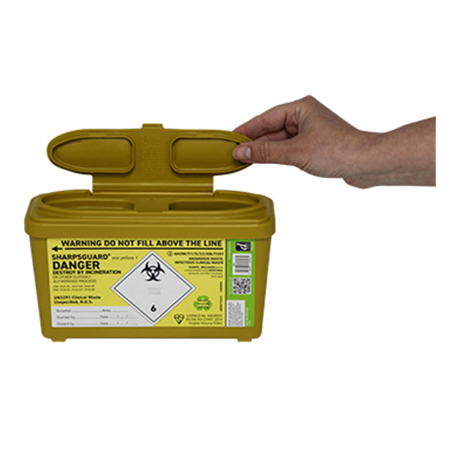 SHARPSGUARD® Eco 1 Sharps Container Yellow