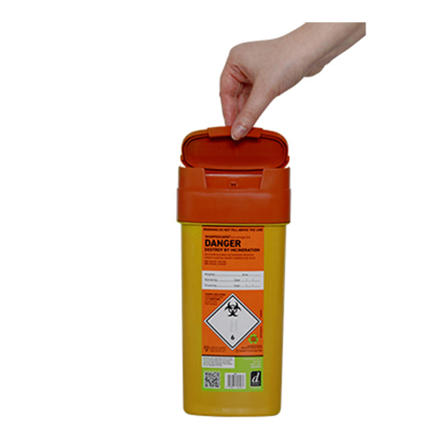 SHARPSGUARD® Eco 0.6 Sharps Container Orange