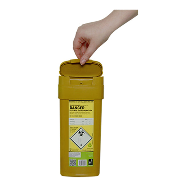 SHARPSGUARD® Eco 0.6 Sharps Container Yellow