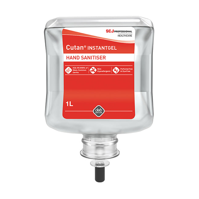 Cutan® InstantGEL™ Hand Sanitisers (1 L Cartridge)