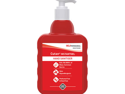Cutan® InstantGEL™ Hand Sanitisers (400 ml Pump Bottle)