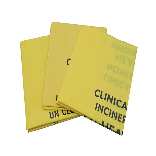 Heavy–Duty Clinical Waste Sacks Yellow (10 kg & 90 L)