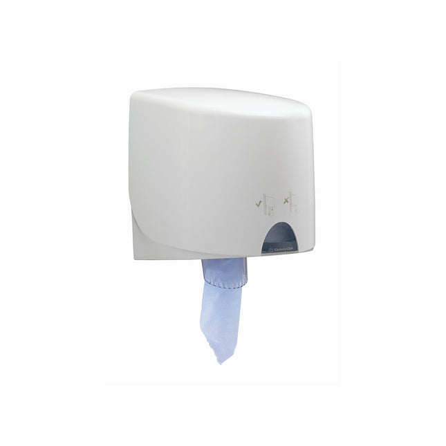 WypAll® L10 1–Ply Wiping Paper Centre Feed Rolls Blue