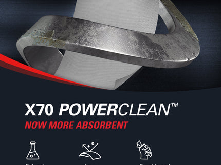 WypAll® X70 Power Clean™ Cleaning Cloths White