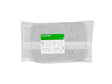 BARRIER X-Ray Detectable Abdominal Swabs Green (40 x 40 cm)