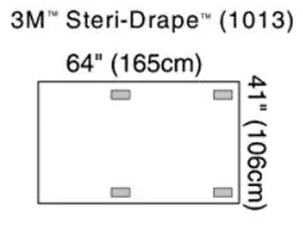 3M™ Steri-Drape™ X-Ray Image Intensifier (C-Arm) Drapes (165 x 106 cm)