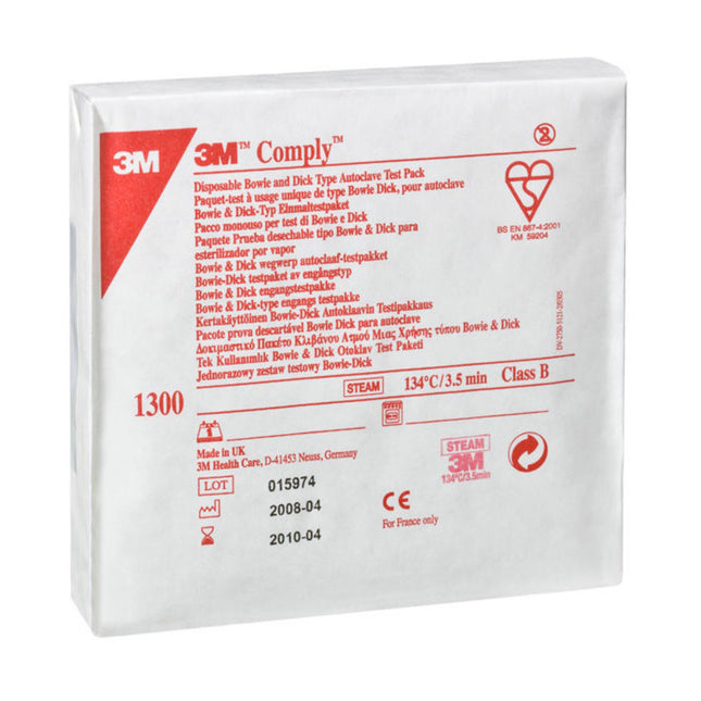 Comply™ Bowie & Dick Autoclave Type Test Pack