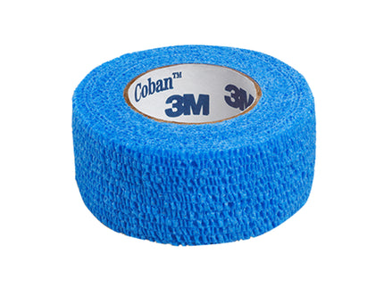 Coban™ Self-Adherent Wrap Blue (2.5 cm x 4.5 m)