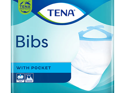Disposable bibs for protection during meal times.