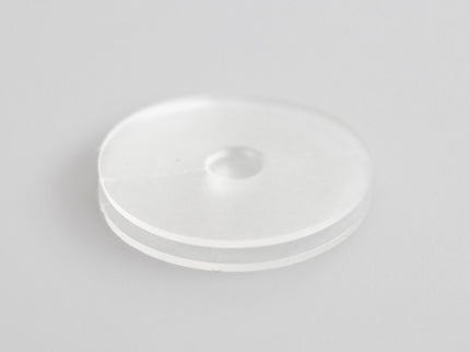 Silicone Nasal Septal Buttons Transculant (Outer Flange Dia 30 mm |Central post  6 mm)