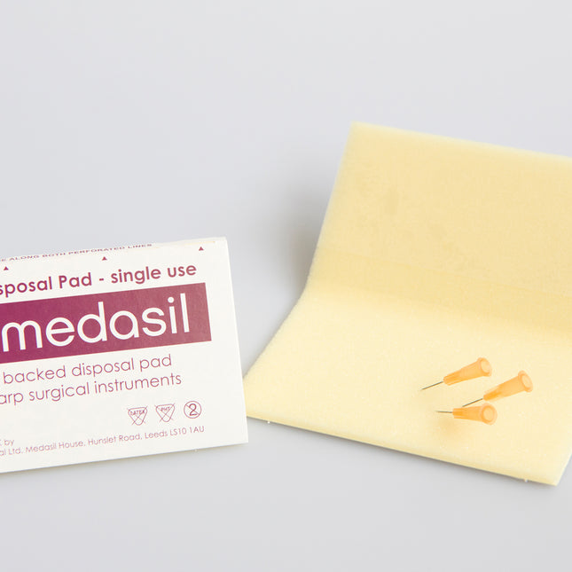 Disposable Sharps Pads (15 cm x 12 cm)